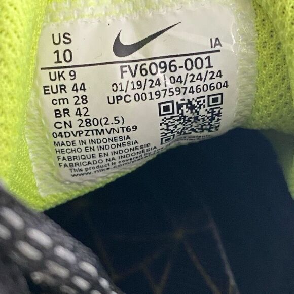 Nike Alpha Huarache Elite 4 MCS 2024 MLB All Star Cleats FV6096-001 size 10 New - Picture 10 of 10